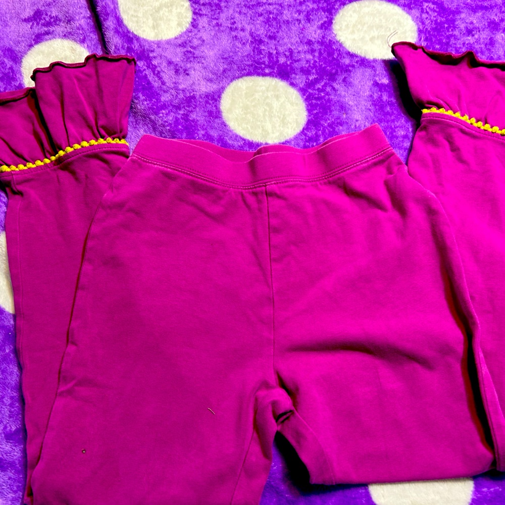 Girls ruffle pants